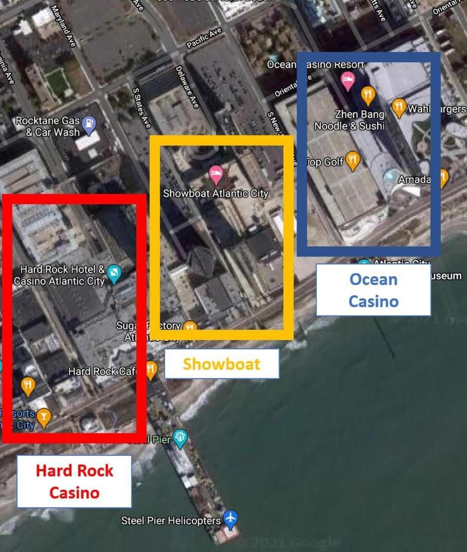 2br 3ba On The Boardwalk Cozysuites Appartement Atlantic City